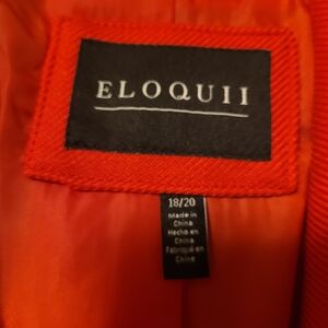 Eloquii Red Coat